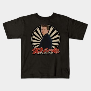 Vintage 80s Rick Astley Kids T-Shirt